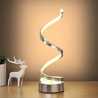 Spiral LED Table Lamp
